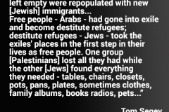 Tom Segev on the Nakba